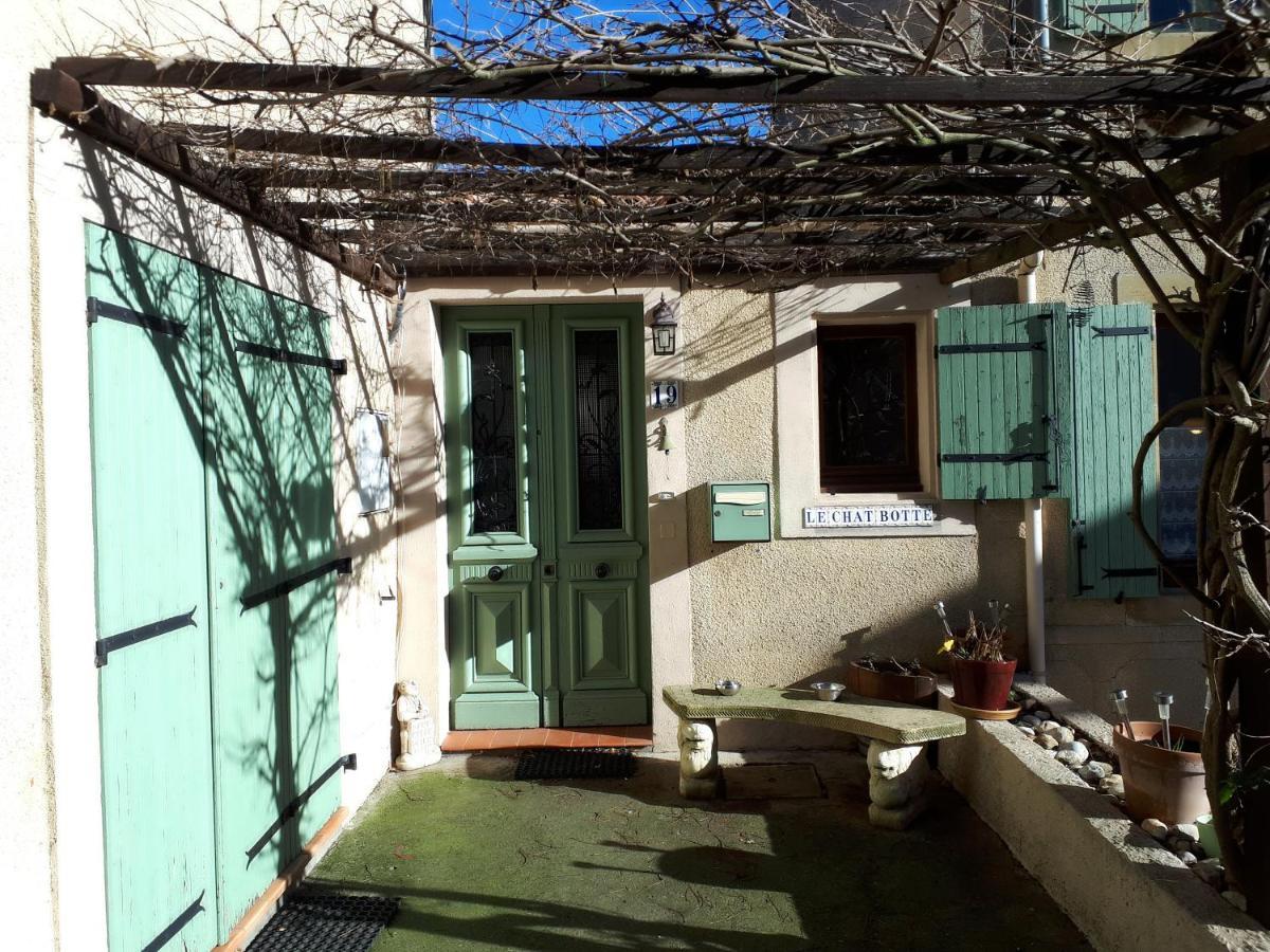 Le Chat Botte - Vankantiehuis In Languedoc-Roussillion Bed & Breakfast Routier Eksteriør bilde