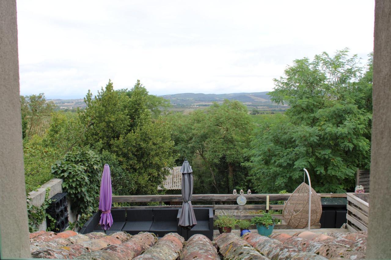 Le Chat Botte - Vankantiehuis In Languedoc-Roussillion Bed & Breakfast Routier Eksteriør bilde